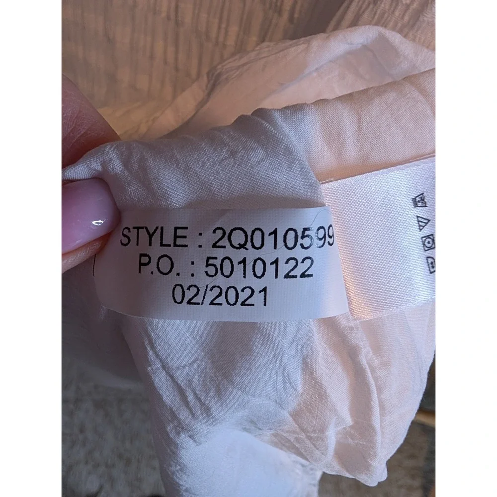 Vineyard‎ Vines St Barths Tassel Stretch White Cotton Dress Preppy Coastal Large